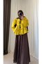 Three-Tie Waffle Jacket - Hpm - Oil Green - 3