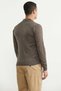 Polo Collar Buttoned Wool Knitwear Cardigan - Milk Coffee - 4