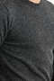 Zero Collar Basic Wool Knit Sweater - Anthracite - 4