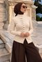 Self-Tie Knitwear Cardigan Tsd260323 Beige - 2