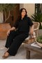 Women's Oversize Top and Bottom Two-Piece Set - 4
