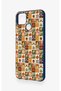 Realme C25 Compatible Autumn Themed Patchwork Patterned Silicone Case - 4