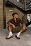 Men's Polo Collar Casual Daily Brown Sweater - 3