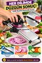 Stainless Steel Mandoline Vegetable Slicer Adjustable Thickness Potato Onion Cucumber Chopper Set - 2