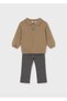 Baby Boy Plaid Pants and Sweater Set