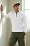 Men's Comfortable Premium Zippered White Sweatshirt - 5