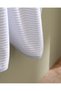 Trace Cotton Bath Towel - White/Blue - 70X140 cm - 4