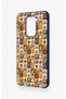 Redmi Note 9 Compatible Autumn Themed Patchwork Patterned Silicone Case - 4