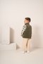 Baby Boy & Child Inflatable Vest & Plaid Shirt & Sweat Pants 4-Piece Combination Set - 7