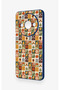 Redmi A3 Compatible Autumn Themed Patchwork Patterned Silicone Case - 4