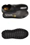 Black Genuine Leather Side Elastic Anatomical Winter Rubber Sole Women's Boots Z1114 - 6