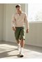 Men's Comfortable Premium Zippered Beige Sweater - 6