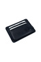 Genuine Leather Men's Wallet and Card Holder, Multi-Compartment Minimalist Design - Black