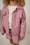 Baby Girl & Kids Leather Jacket Shorts Skirt 3-Piece Set - 6