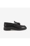 Women's Rubber Sole Genuine Leather Loafer 2541