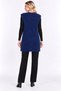 Women's V-Neck 4-Button Pocket Detailed Shardonlu Furry Long Knitwear Vest - 6
