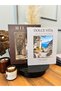 Milano & Dolce Vita 2-Piece Decorative Book Box Set – Italian-Inspired Modern Coffee Table Book - 2