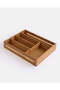 Brown Square Cutlery Holder - 3