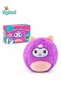 Kids Inflatable Growing Plush Toy with Air Pump, Cute Cartoon Animal Soft Stuffed Toy, Pump & Watch It Grow Interactive Surprise Toy, Creative Pretend Play Gift for Boys & Girls Ages 3+