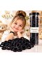 Special First-Quality Boxed Non-Breakable Mini Small Towel Elastic Buckle Set in Black Color