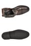 Brown Genuine Leather, Fur Inside, Cold Resistant Rubber Sole, Zippered Men's Chelsea Boots 152 - 5