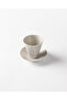 Conique 2-Person 4-Piece Coffee Cup Set - Light Gray - 150 ml - 3