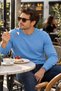 Men's Crew Neck Soft Sweater - 3