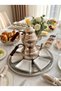Copper Teapot Breakfast Set Tray Plate - 2