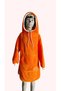Children's Wellsoft Hooded Unisex Wearable Poncho Tv Blanket with Front Pocket - 5