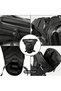 Black Unisex Biker Leg and Waist Bag Waterproof Hard Protection and Biker Backpack - 7