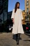 Women's Loose Fit Casual Long Sleeve Stylish Stone Embellished Poncho - 6