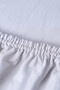 Gray 100% Cotton Double Elastic Sheet Set - 3 Pieces - 5