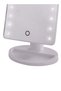 مرآة مكياج مع أضواء LED متعددة الألوان 22 × 16 سم - 4
