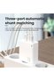 BTC-23 65W GaN 3-Port Fast Charger Dual USB-C + USB-A with Type-C to Lightning Cable - White - 2