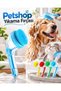 Dog and Cat Washing Brush with Shampoo Compartment and Silicone Tips, Practical Bathing and Cleaning Tool