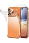 Airbag Clear Case + 2 Pack Ultra-Clear Screen Protector for iPhone 17 Pro / 18 Pro