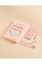 Pink Heart Stationery Set