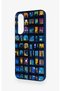 Samsung A27 Compatible Night City Stories Patterned Silicone Case - 4