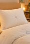 Esen Baby Duvet Cover Set Embroidered 100% Cotton Pink Star Pattern - 3