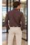 Men's Jupiter Knitted Regular Fit Long Sleeve Shirt - 2