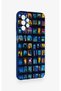 Samsung A13 Compatible Night City Stories Patterned Silicone Case - 3