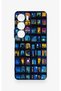 Vivo Y19S Compatible Night City Stories Patterned Silicone Case - 2