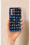 Samsung-S21Fe Compatible Night City Stories Patterned Silicone Case