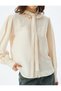 Women's Shirt Ecru 5Wak60098Ew - 5