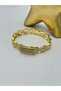 Zircon Stone Detailed Chain Clamp (Steel)