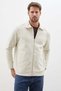 Zippered Polo Collar Regular Cashmere Jacket