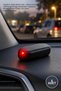 5 Pcs Deterrent Car Alarm Led - Solar Powered Led Safety Light, Self Adhesive Mounting, Red Flasher, Car Alarm
