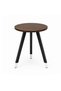 Brown Color Round Dining Table Elegant Design Modern Dining Table - 5