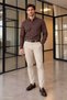 Men's Jupiter Knitted Regular Fit Long Sleeve Shirt - 5