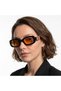 8403 C44 Orange Glass Acetate Sunglasses